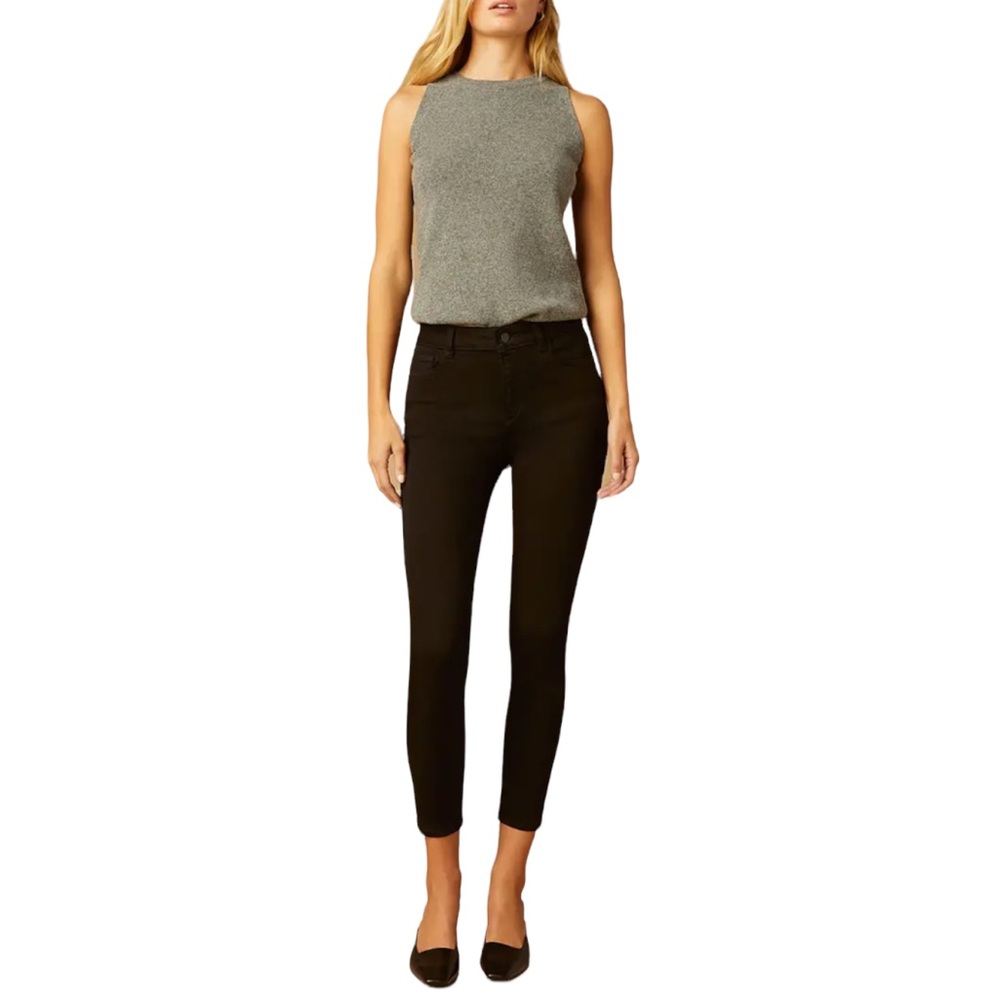 DL1961 Florence Mid Rise Instasculpt Skinny Cropped Jeans in Hail (25)